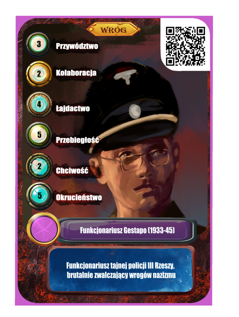 Funkcjonariusz Gestapo, zbrodniarz